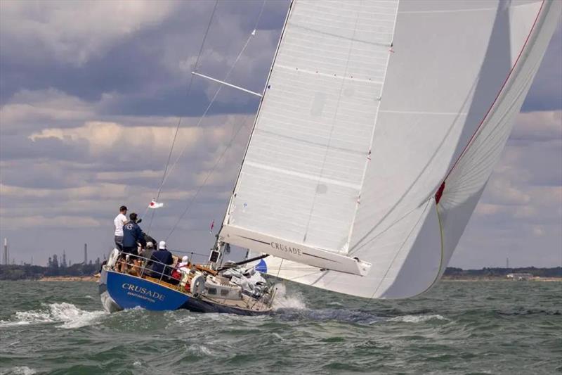 Classic yachting heritage - the 1969 Gurney 64 Crusade photo copyright Crusade taken at Royal Ocean Racing Club and featuring the IRC class