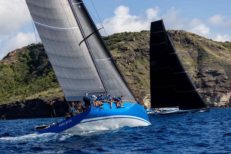 Deep Blue chasing Leopard 3 - RORC Nelson's Cup Series - photo © Arthur Daniel / RORC