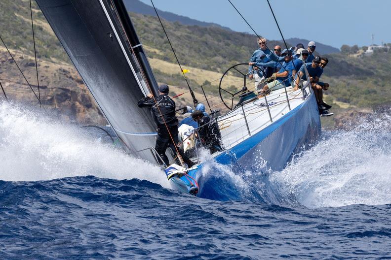 Wendy Schmidt's Botin 85 Deep Blue - Antigua 360 Race - photo © Tim Wright / Photoaction.com