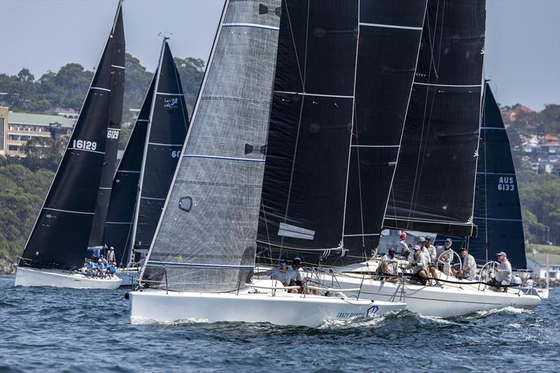 Crazy Diamond leads her division - Nautilus Marine Insurance Sydney Harbour Regatta - photo © Andrea Francolini