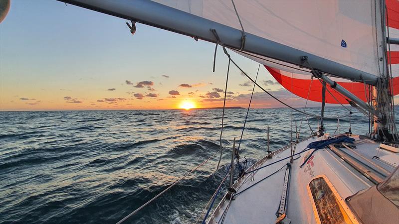 'Nazca', the 1984 Contessa 34 OOD aiming to compete in the Rolex Fastnet Race without any fossil fuels onboard photo copyright Wayne Peters taken at Royal Ocean Racing Club and featuring the IRC class