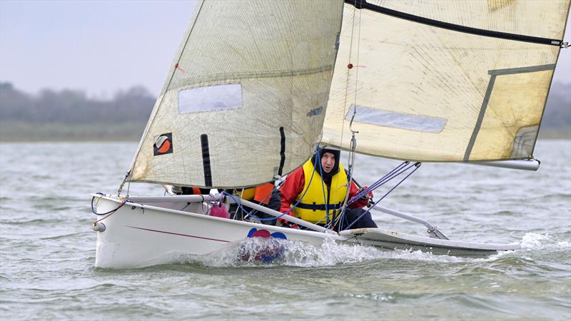 Leigh-on-Sea Sailing Club Brass Monkey Race 2024 - photo © David Maynard / www.alleycatphotographer.com