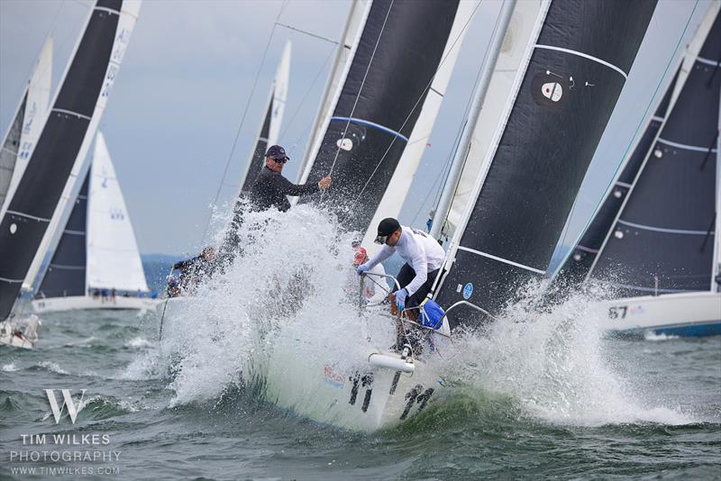 2024 J105 North American Championship photo copyright Tim Wilkes Photography taken at Edgewater Yacht Club and featuring the J105 class