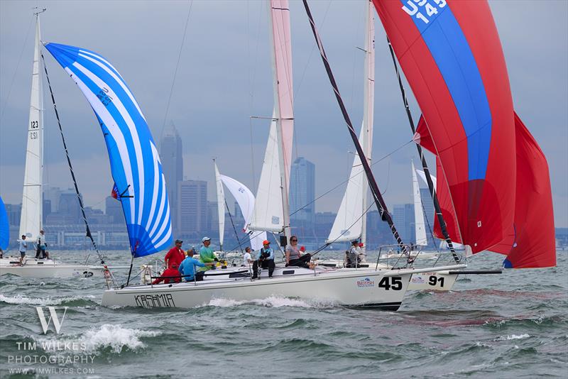 2024 J105 North American Championship photo copyright Tim Wilkes Photography taken at Edgewater Yacht Club and featuring the J105 class