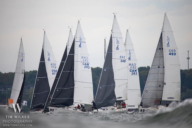 2024 J105 North American Championship photo copyright Tim Wilkes Photography taken at Edgewater Yacht Club and featuring the J105 class