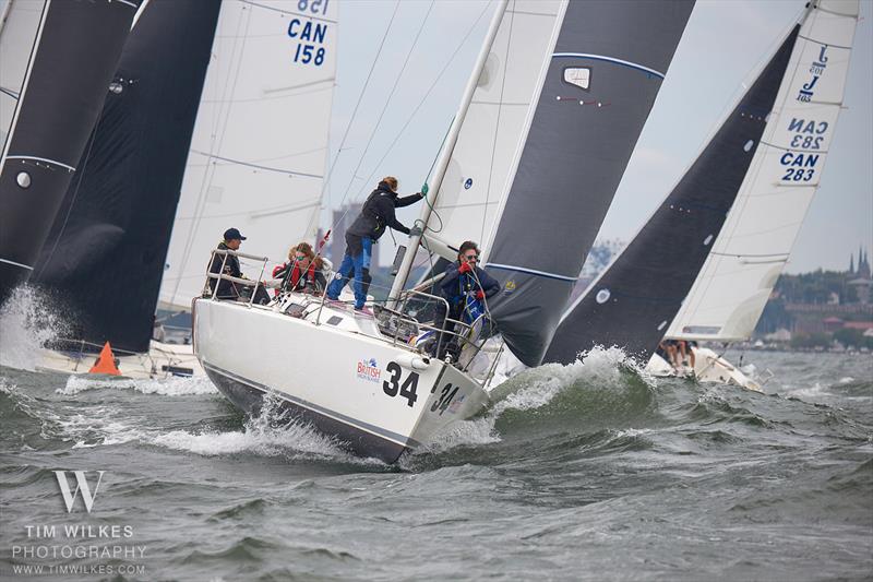 2024 J105 North American Championship photo copyright Tim Wilkes Photography taken at Edgewater Yacht Club and featuring the J105 class