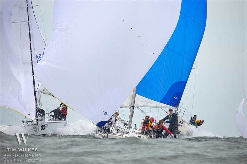 2024 J105 North American Championship photo copyright Tim Wilkes Photography taken at Edgewater Yacht Club and featuring the J105 class