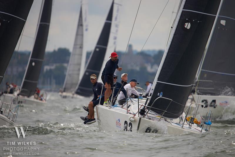 2024 J105 North American Championship photo copyright Tim Wilkes Photography taken at Edgewater Yacht Club and featuring the J105 class