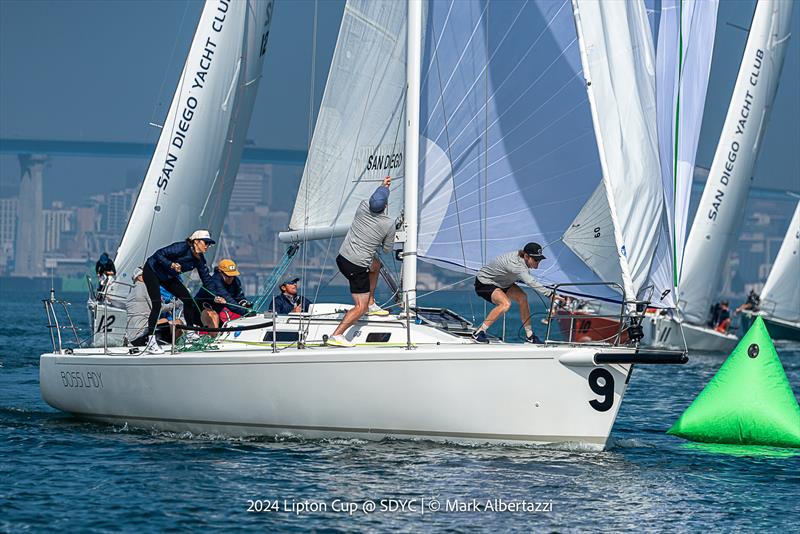 2024 Lipton Cup photo copyright Mark Albertazzi taken at San Diego Yacht Club and featuring the J105 class