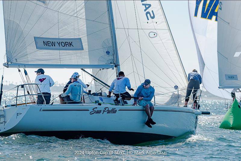 2024 Lipton Cup photo copyright Mark Albertazzi taken at San Diego Yacht Club and featuring the J105 class