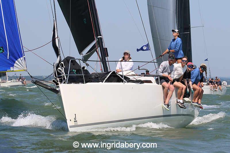 Cowes Week day 3 photo copyright Ingrid Abery / www.ingridabery.com taken at Cowes Combined Clubs and featuring the J111 class