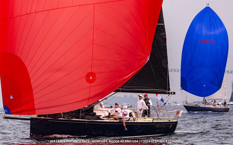 Edward Kaye's J/111 Pravda - Ida Lewis Distance Race 2024 photo copyright Stephen R Cloutier taken at Ida Lewis Yacht Club and featuring the J111 class