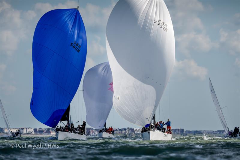 Journeymaker II, GBR 7751, J111 during Hamble Winter Series 2024 Race Week 1 photo copyright Paul Wyeth / HWS taken at Hamble River Sailing Club and featuring the J111 class