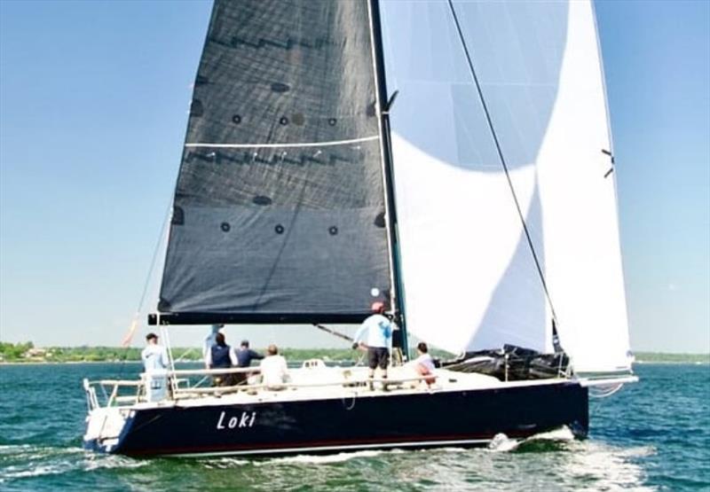 David Rosow's J/122 LOKI photo copyright Rick Bannerot / ontheflyphoto.net taken at Storm Trysail Club and featuring the J/122 class