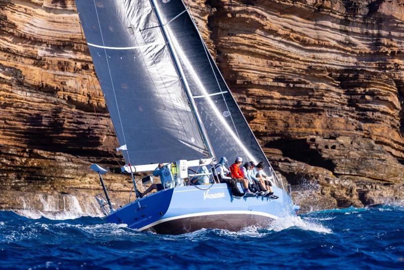 Bob Manchester's J/133 Vamoose won IRC Two  - Antigua 360 Race - photo © Tim Wright / Photoaction.com