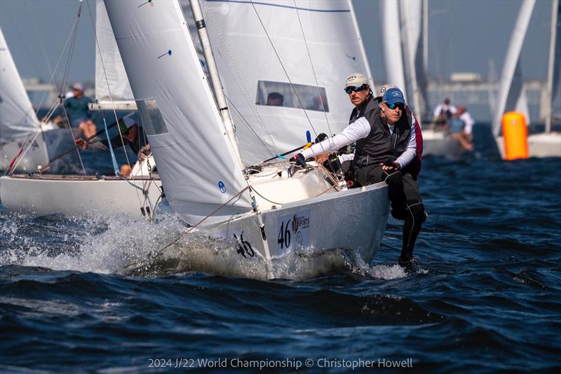 2024 J/22 World Championship photo copyright Christopher Howell taken at Eastport Yacht Club and featuring the J/22 class