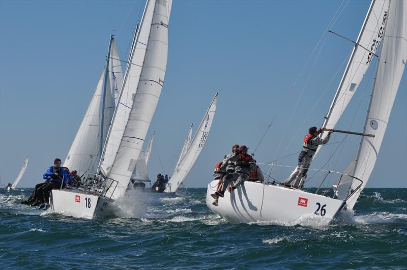 J/24 Europeans at Crouesty photo copyright YC du Crouesty Arzon taken at Yacht Club du Crouesty Arzon and featuring the J/24 class