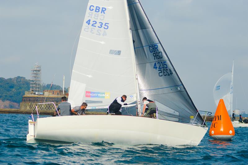 Sam Marshall's Wijit wins the J24 Autumn Cup at Plymouth - photo © Julie Mills