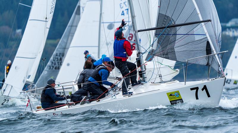 'Tremendous Slouch' win race 3 - J/24 World Championship in Seattle photo copyright Dennis Pearce taken at Corinthian Yacht Club of Seattle and featuring the J/24 class