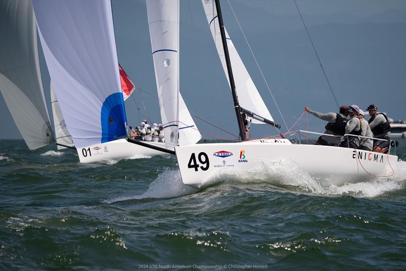 2024 J70 North American Championships - Day 3 photo copyright Christopher Howell taken at Vallarta Yacht Club and featuring the J70 class