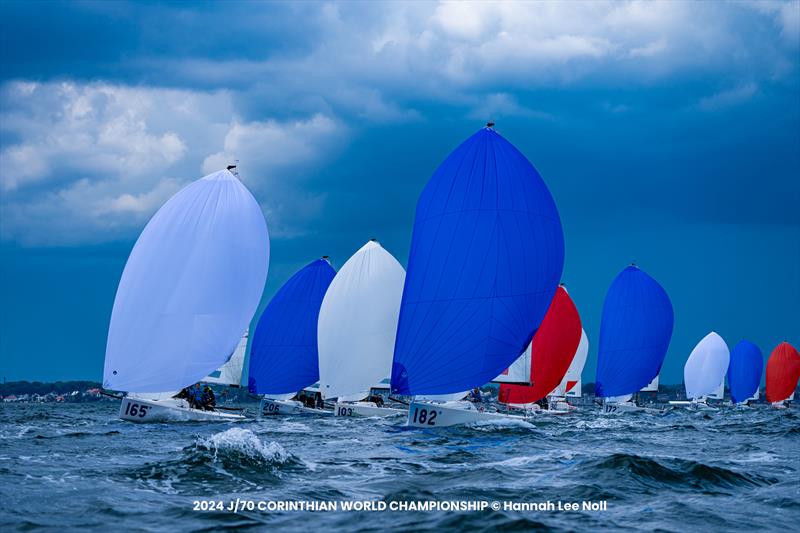 2024 J/70 Corinthian World Championship - photo © Hannah Lee Noll