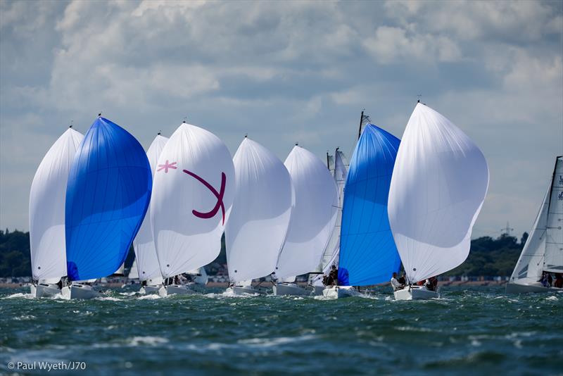 Tideway Wealth Management J/70 UK Nationals at the Royal Yacht Squadron - photo © Paul Wyeth / www.pwpictures.com