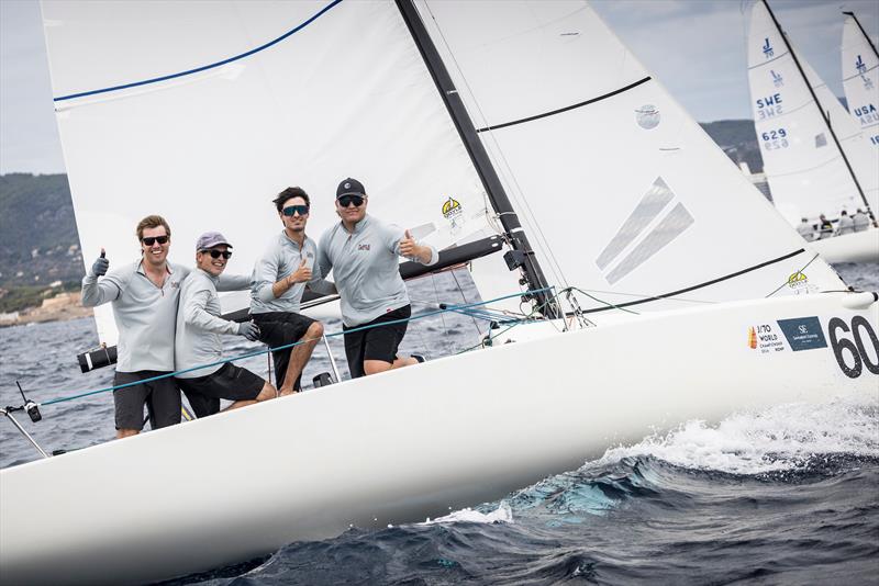 Plan B (URU), best Corinthian at the Sandberg Estates J/70 Worlds in Palma photo copyright SailingShots by María Muiña taken at Real Club Náutico de Palma and featuring the J70 class