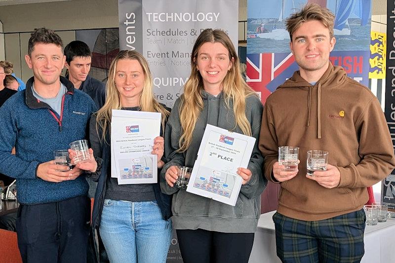 Royal Thames YC team - British Keelboat League final 2024 photo copyright Kerry Richardson / Royal Southern YC taken at Royal Southern Yacht Club and featuring the J70 class