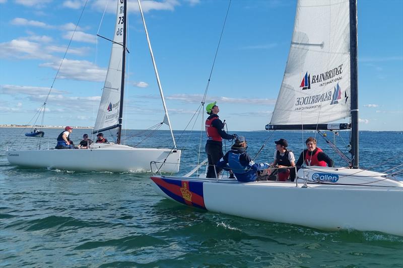 British Keelboat League final 2024 photo copyright Peter Ward / BKL taken at Royal Southern Yacht Club and featuring the J70 class