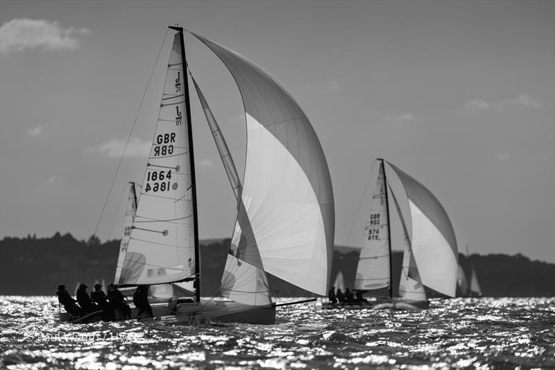 J70 Jooped, GBR 1864, Hamble Winter Series 2024 - photo © Paul Wyeth / HWS