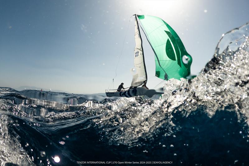 Tenzor International Cup Stage 4 Day 1 photo copyright SeaYouAgency taken at Tenzor Sailing Club and featuring the J70 class