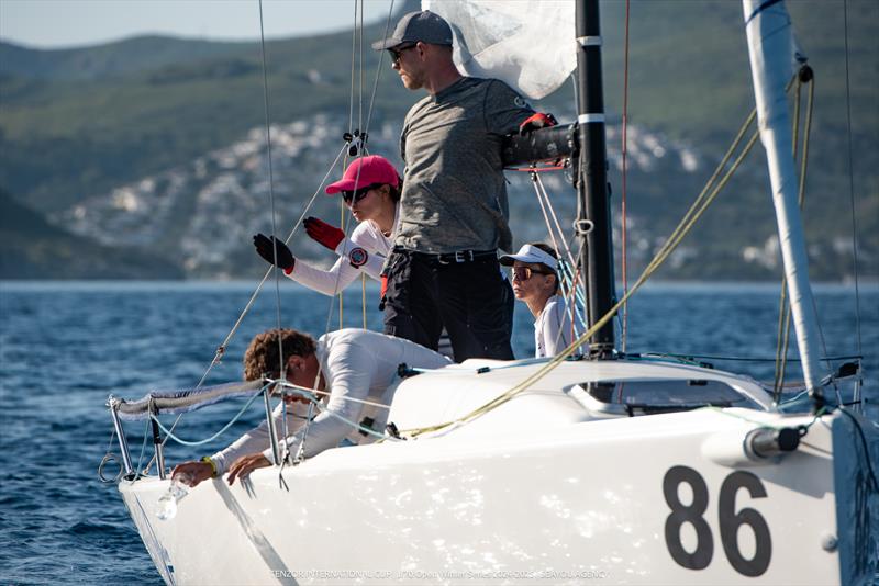 Tenzor International Cup Stage 4 Day 3 photo copyright SeaYouAgency taken at Tenzor Sailing Club and featuring the J70 class