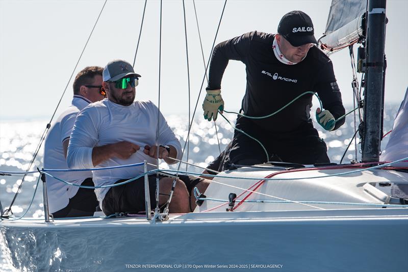 Tenzor International Cup Stage 4 Day 3 photo copyright SeaYouAgency taken at Tenzor Sailing Club and featuring the J70 class