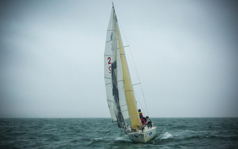 Student Yachting World Cup day 2 photo copyright Icarus Sailing Media taken at Club Nautique de Pornic and featuring the J80 class