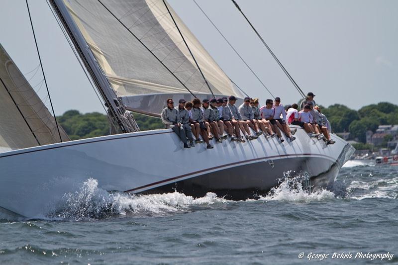 J Class Regatta at Newport, Rhode Island photo copyright George Bekris / www.georgebekris.com taken at  and featuring the J Class class