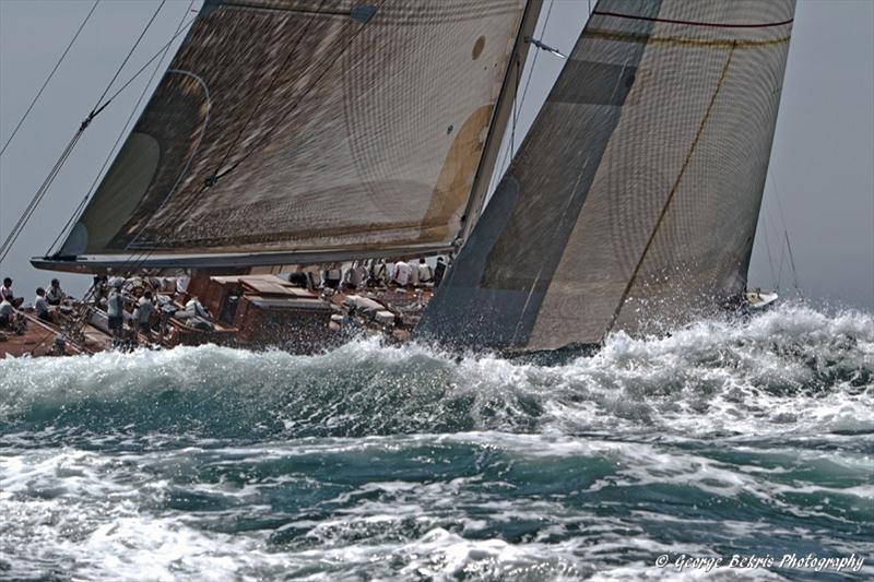 Ranger wins the J Class Regatta at Newport, Rhode Island photo copyright George Bekris / www.georgebekris.com taken at  and featuring the J Class class