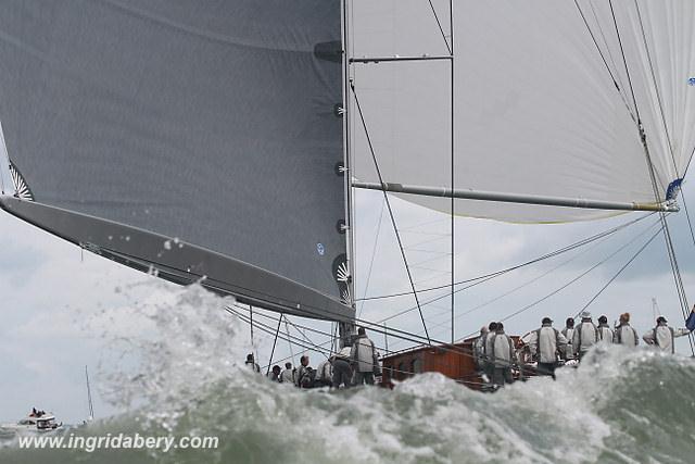 J Class Solent Regatta at the Royal Southampton Yacht Club - Day 2