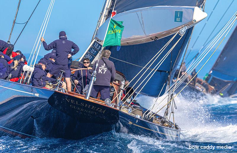 Velsheda and Svea upwind - photo © Bow Caddy Media