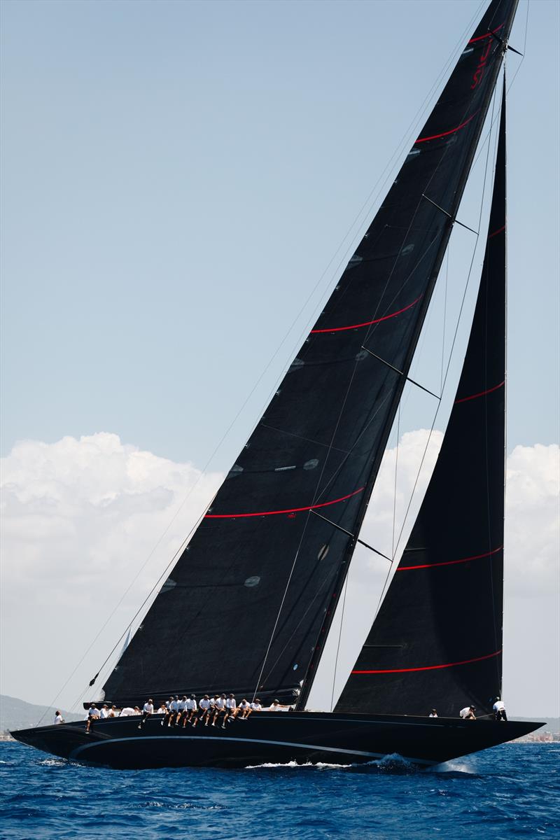 Svea - one of the J Class that will race at Barcelona - October 2024 photo copyright Atila Madrona taken at Real Club Nautico de Barcelona and featuring the J Class class