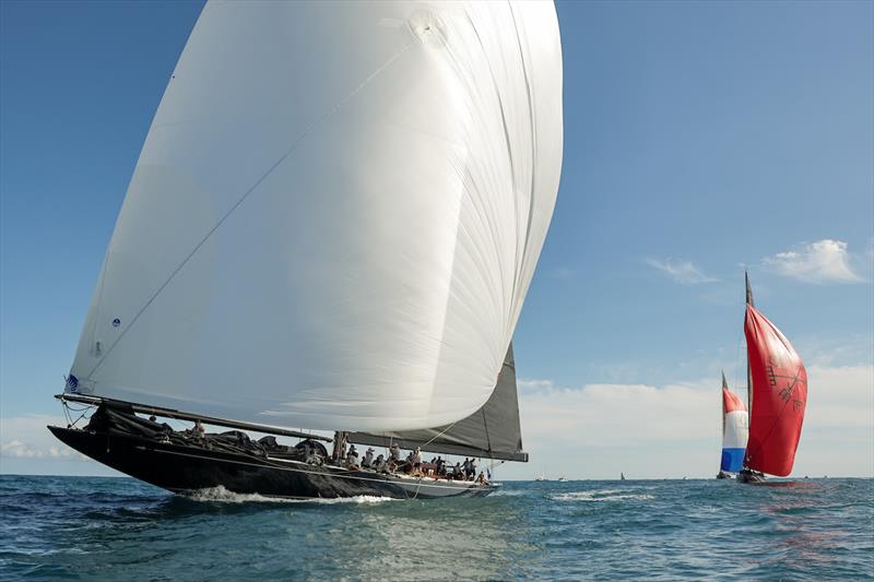 J Class World Championship - October 10, 2024 - Barcelona photo copyright Sailing Energy taken at Real Club Nautico de Barcelona and featuring the J Class class