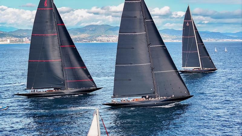 J Class Barcelona Regatta Final Day photo copyright Sailing Energy taken at Real Club Nautico de Barcelona and featuring the J Class class