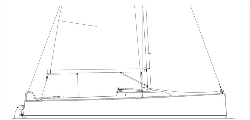 J7 Profile Drawing photo copyright J-Boats taken at  and featuring the J Class class