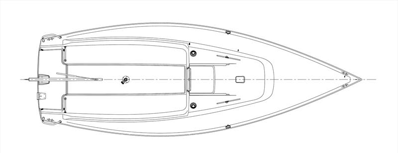 J7 Deck Drawing photo copyright J-Boats taken at  and featuring the J Class class