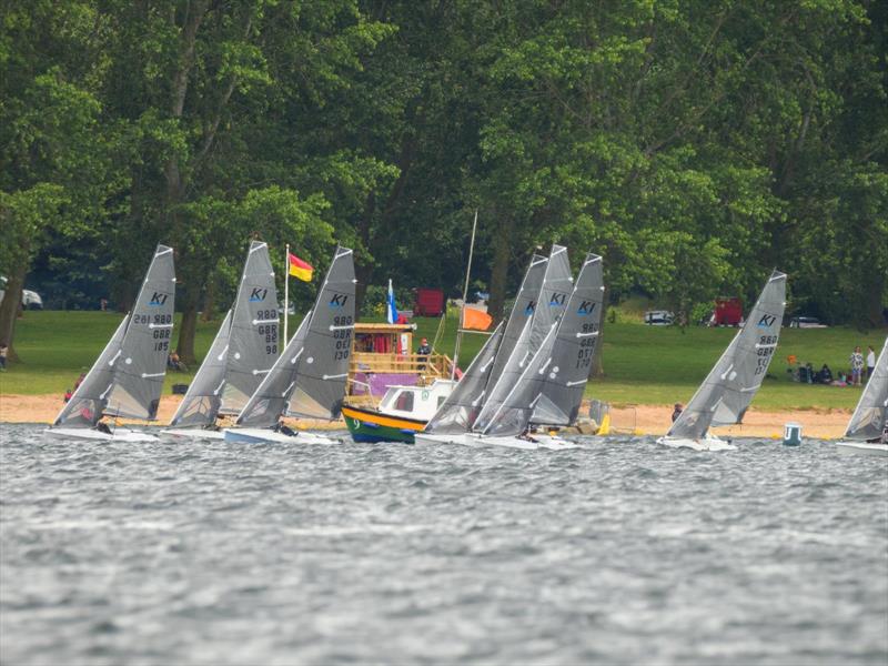 K1 Inlands at Rutland photo copyright Suzanne King taken at Rutland Sailing Club and featuring the K1 class