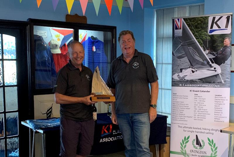 Graham Butler wins the K1 National Championship at Brixham photo copyright Hilly King taken at Brixham Yacht Club and featuring the K1 class