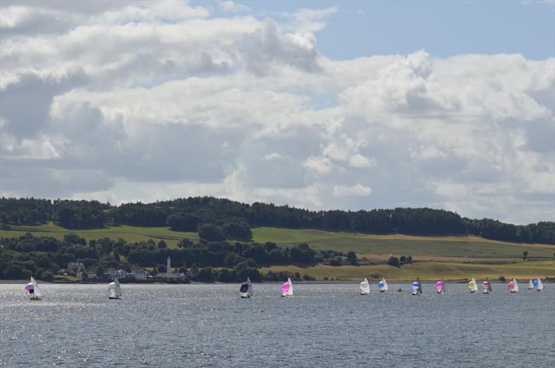 Kestrel Nationals 2024 at Royal Tay - The silvery Tay delivered four days of super conditions for the Kestrel fleet photo copyright Scott-Brown taken at Royal Tay Yacht Club and featuring the Kestrel class