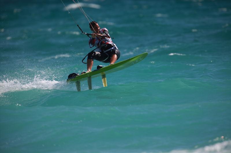 Kiteboard Course Racing Worlds at Cagliari day 2 photo copyright Alberto Foresti / Canon taken at Yacht Club Cagliari and featuring the Kiteboarding class