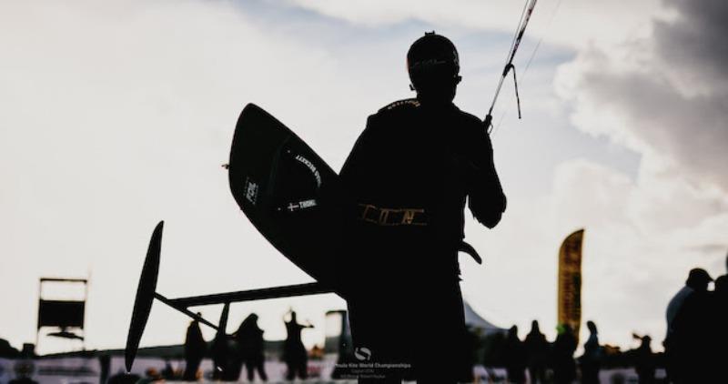 Thomas Beckett looking ready for action - 2022 Formula Kite World Championships - photo © Robert Hajduk / IKA media