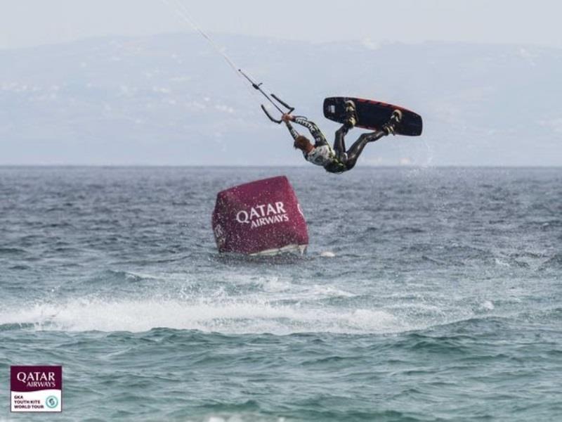 GKA Youth Kite World Championships Tarifa 2023 - Day 1 photo copyright Samuel Cardenas taken at  and featuring the Kiteboarding class