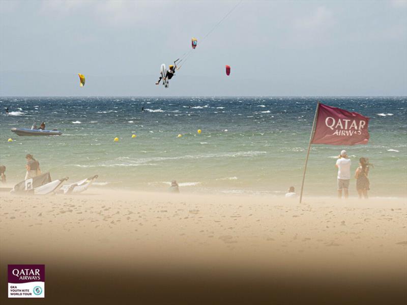 GKA Youth Kite World Championships Tarifa 2023, day 2 photo copyright Samuel Cardenas taken at  and featuring the Kiteboarding class